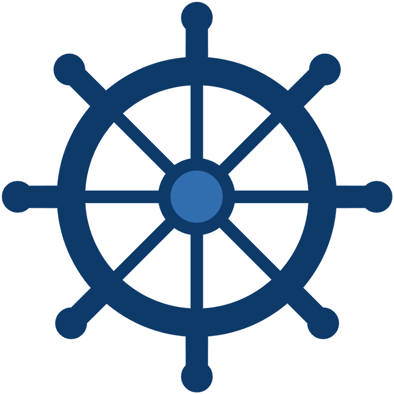 Say Hello - Boat Steering Wheel Icon (900x900)