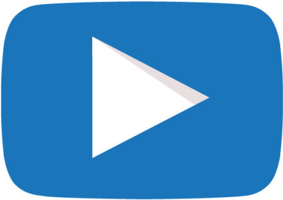 Blue Youtube Play Button (410x410)