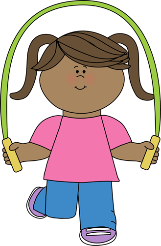 Jumping - Jumping Rope Clip Art (329x500)