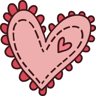 Cute Hearts Clipart - Cute Heart Clipart Free (400x399)