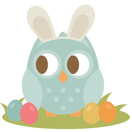 Bunny Clipart Owl - Easter Owl Clip Art (432x432)