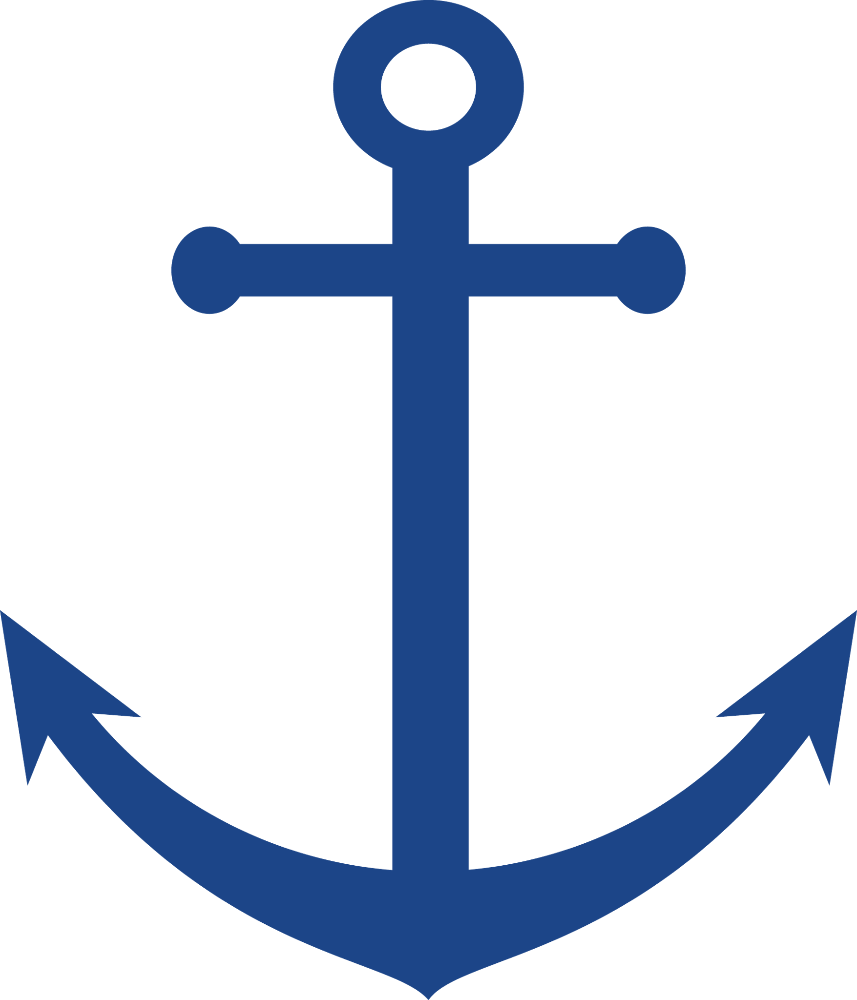 Anchor - Captain Hat Clip Art (1755x2048)