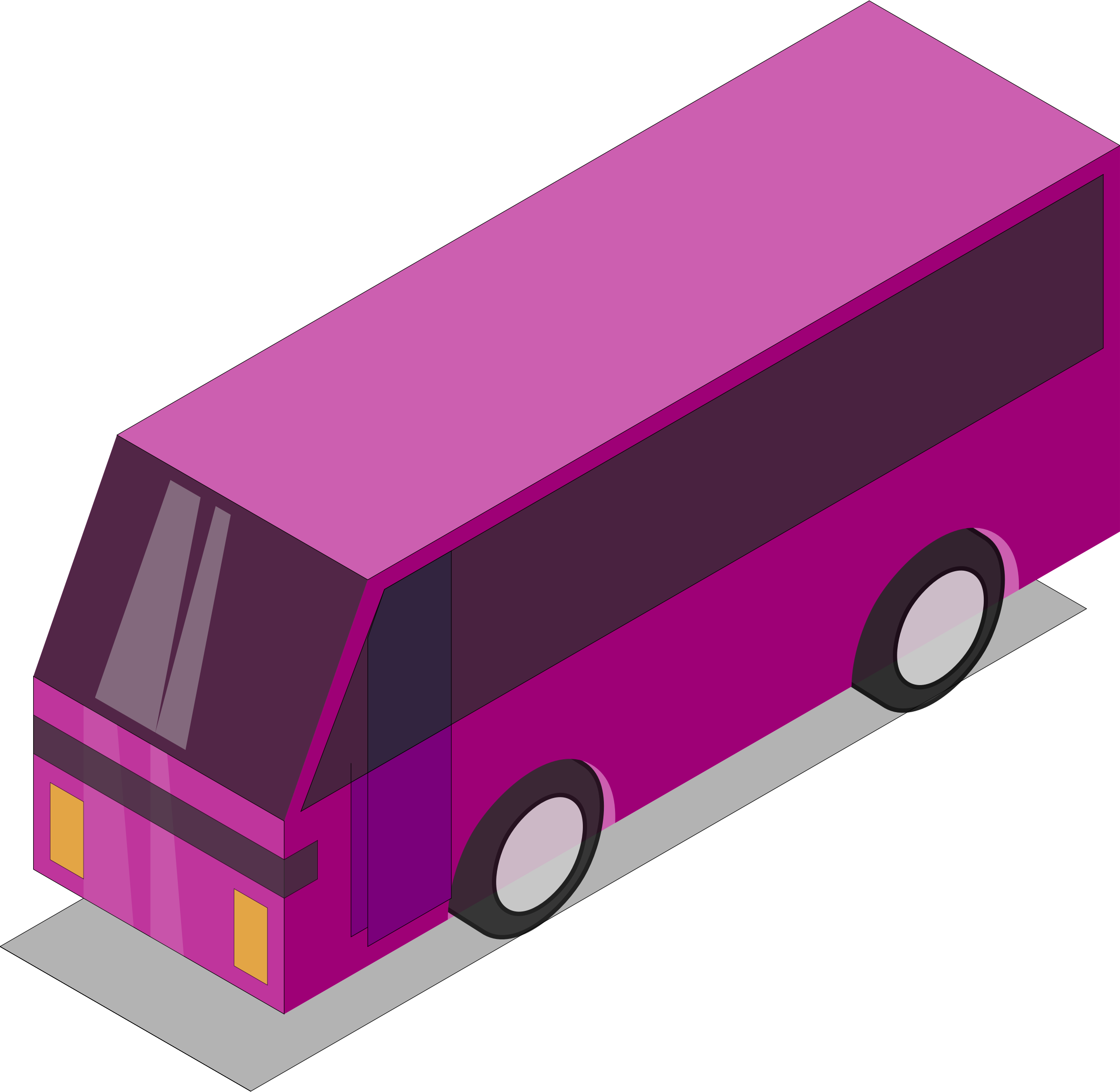 Clipart - Bus (2400x2340)