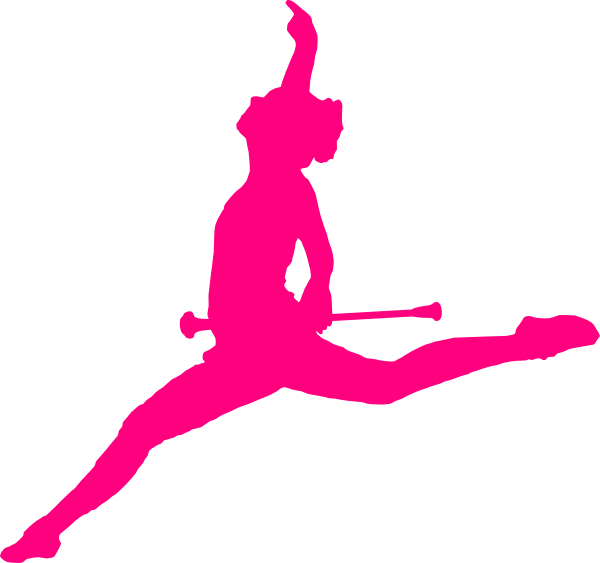 Baton Twirler Clip Art (600x563)