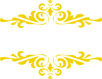 Gold Border Clipart - Beauty And The Beast Png (462x360)