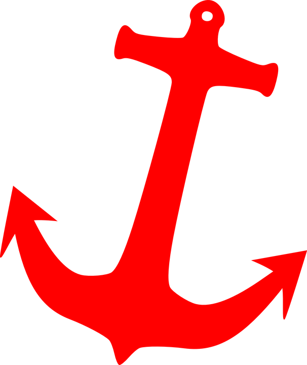 %c3%a2ncora Em Png Queroimagem Cei%c3%a7a - Red Anchor Clip Art (606x720)