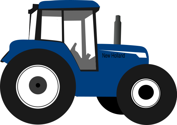 Red Tractor Clip Art (600x423)