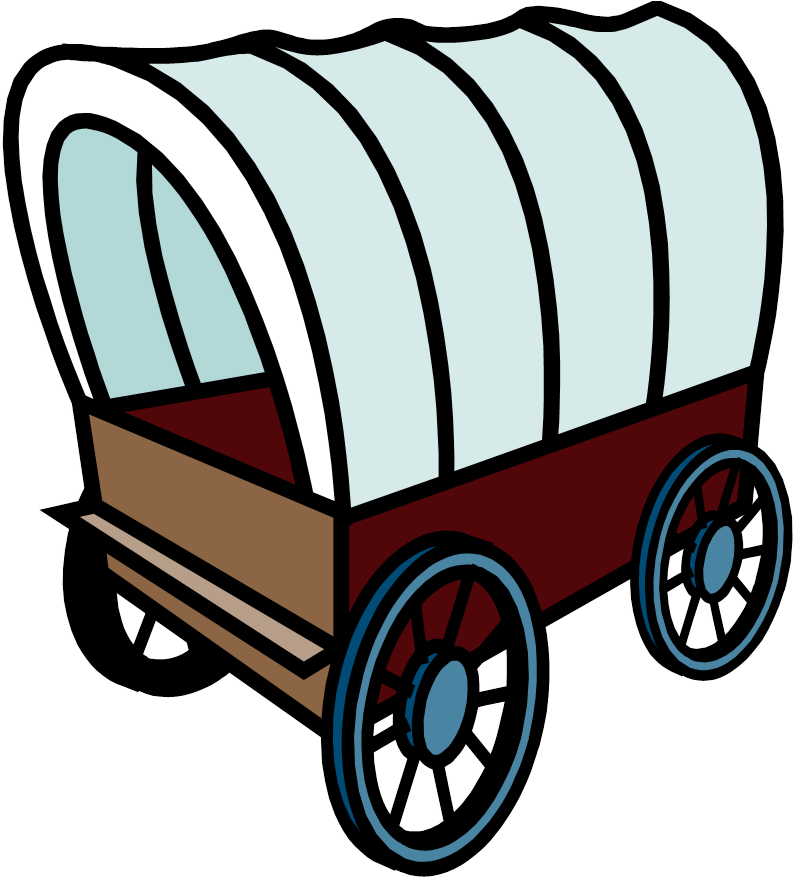 Wagon Clipart Trail Tear - Sarah Plain And Tall Wagon (882x878)