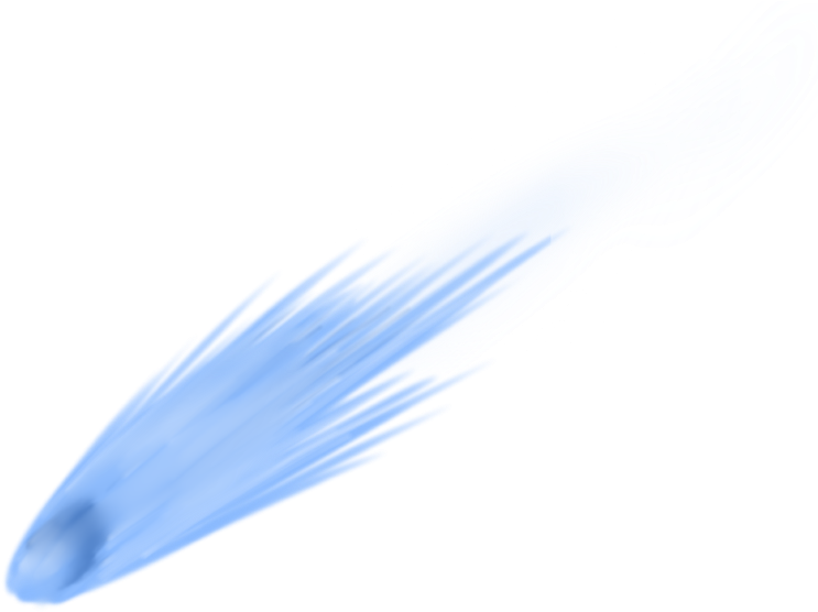 Fireworks Clipart Transparent Background - Comet Transparent Background (800x600)