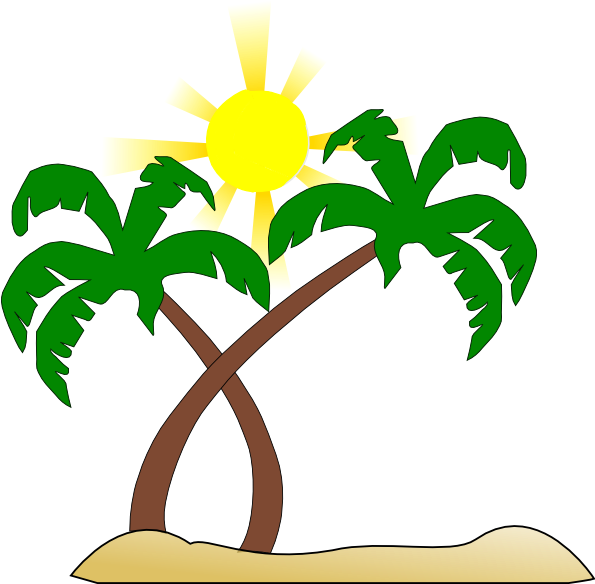 Beach Clipart Transparent - Beach Clipart Transparent Background (1019x1024)