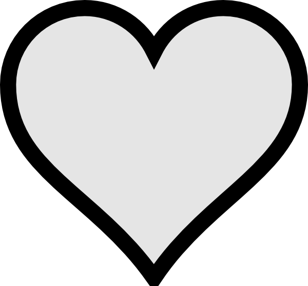 Heart Clipart Transparent - Heart (600x558)