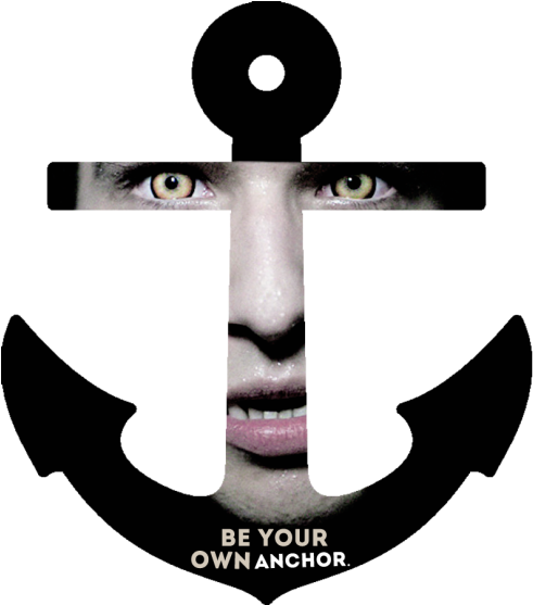Anchor Cross Clipart - Your Own Anchor Teen Wolf (500x556)