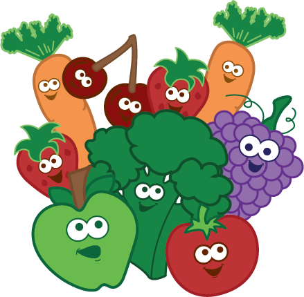 Healthy Food Clipart (439x430)