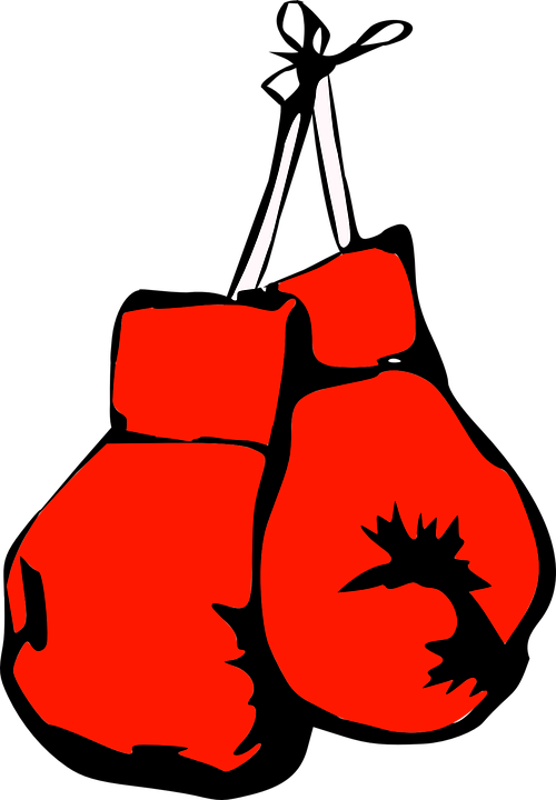 Weekly Knockout Tournaments Start Tonight 36 @730 The - Boxing Gloves Clipart (500x720)