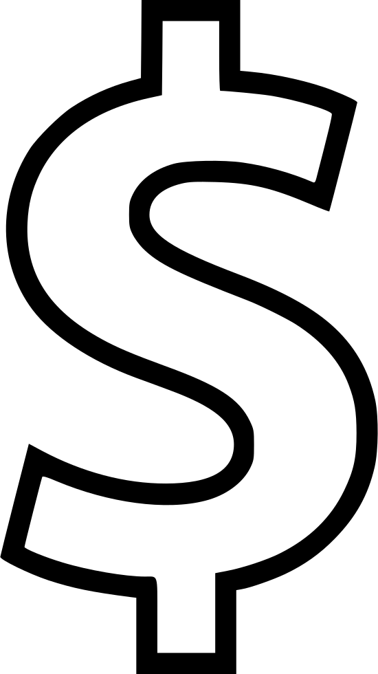 Dollar Sign Pay Money Comments - Imagenes De Dinero Para Dibujar (550x980)