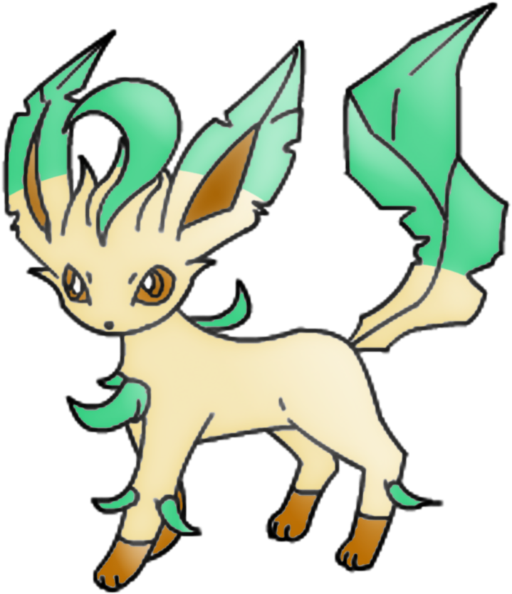 Download Book Of Abstracts Of The 66th Annual Meeting - Pokemon Transparent Leafeon (862x928)