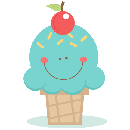 Cute Ice Cream Cone Svg Scrapbook Cut File Cute Clipart - Ice Cream Cute Clip Art (550x550)