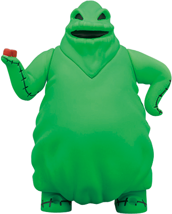 Santa Jack Skellington And Oogie Boogie - Medicom Kubrick-305 Santa Jack (damage) & Oogie (450x450)