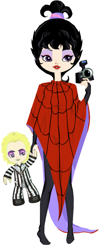 Lydia Deetz By Marasop On Deviantart - Mezco Toyz Mez-itz Beetlejuice 6-inch Vinyl Figure (383x868)