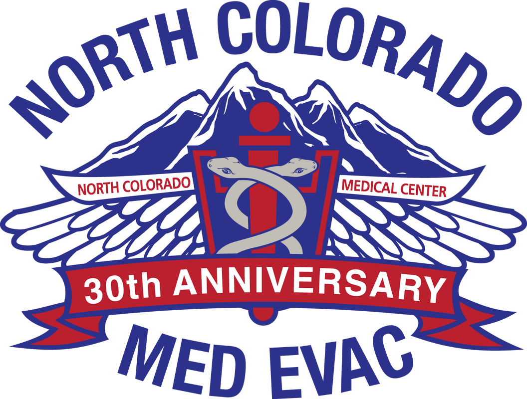 Ncme Logo With 30 Year Anniversary Banner - North Colorado Med Evac (1056x800)