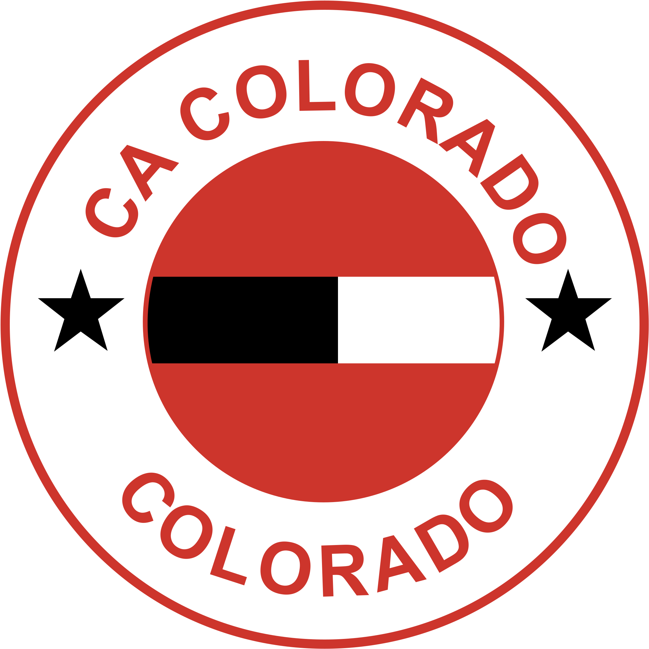 Clube Atletico Colorado De Colorado Pr Logo Png Transparent - Good Night White Pride (2400x2400)