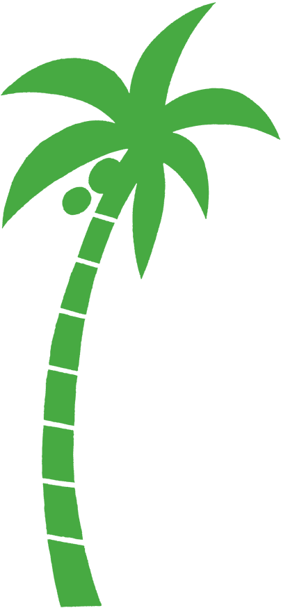 Coconut Tree Animated - Coconut Tree Logo Hd (404x874)