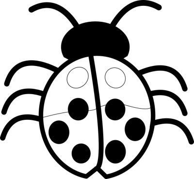 Flower Black And White Flower Clipart Black And White - Clipart Of Black And White Flower (400x369)