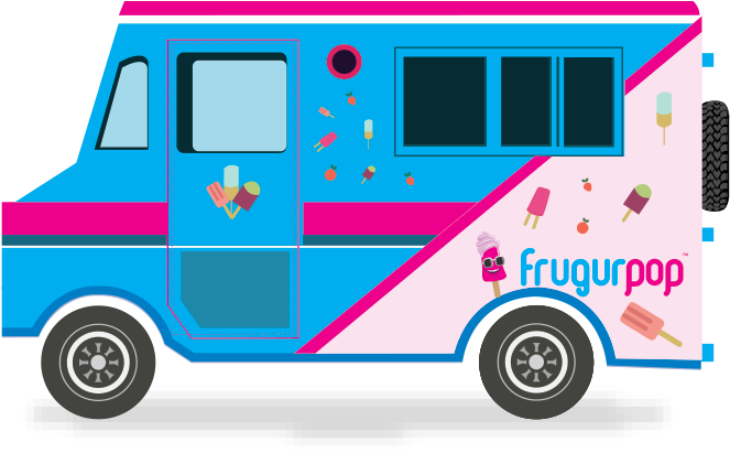 Popsicle Clipart Van Many Interesting Cliparts - Frugurpop (700x473)