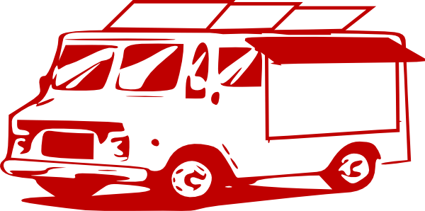 Free Clipart Food Truck - Life Is Like A Crappy Food Truck Bathmat (600x298)