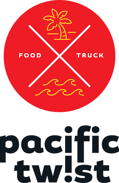 Pacific Twist Food Truck Logo - Lily Pad Coloring Page (391x599)