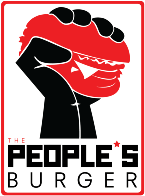 Craving A Burger Check Out @pplsbrgrtrk Food Truck - Logo (300x417)