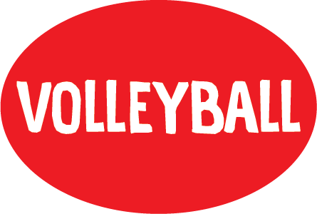 Volleyball Oval Decal - Ronstan Logo (445x300)