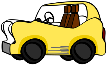 Cartoon Sporty Car Vector Image - Dibujos De Coches Png (500x375)
