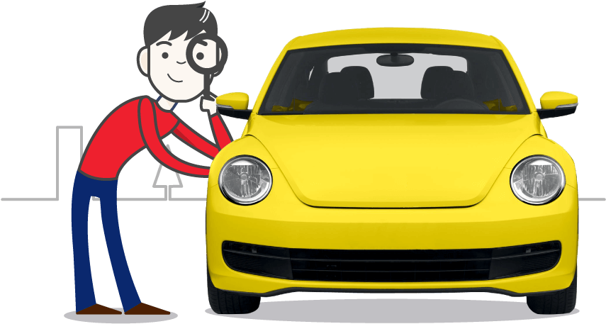 We Designate One Of Our Qualified Inspectors To Evaluate - Volkswagen Beetle (860x610)