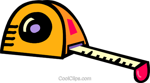 Fita Métrica Livre De Direitos Vetores Clip Art Ilustração - Fita Métrica Livre De Direitos Vetores Clip Art Ilustração (480x268)