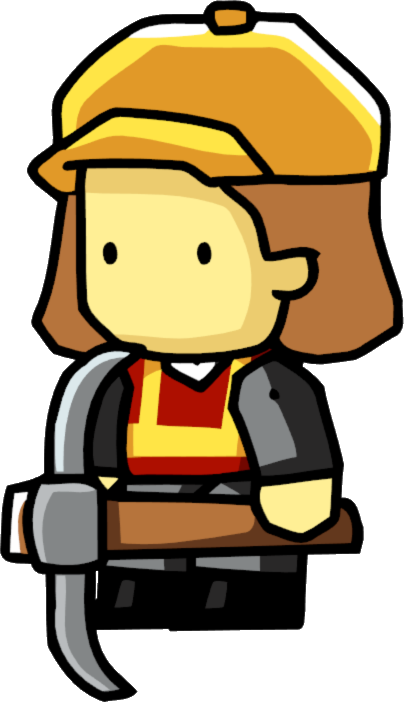 Miner Female - Miner Png (404x702)