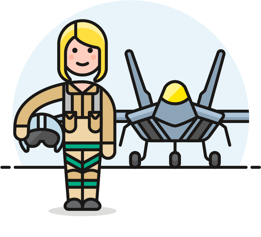 16 Air Soldier Aircraft Female Caucasian - Aircraft (1025x1148)