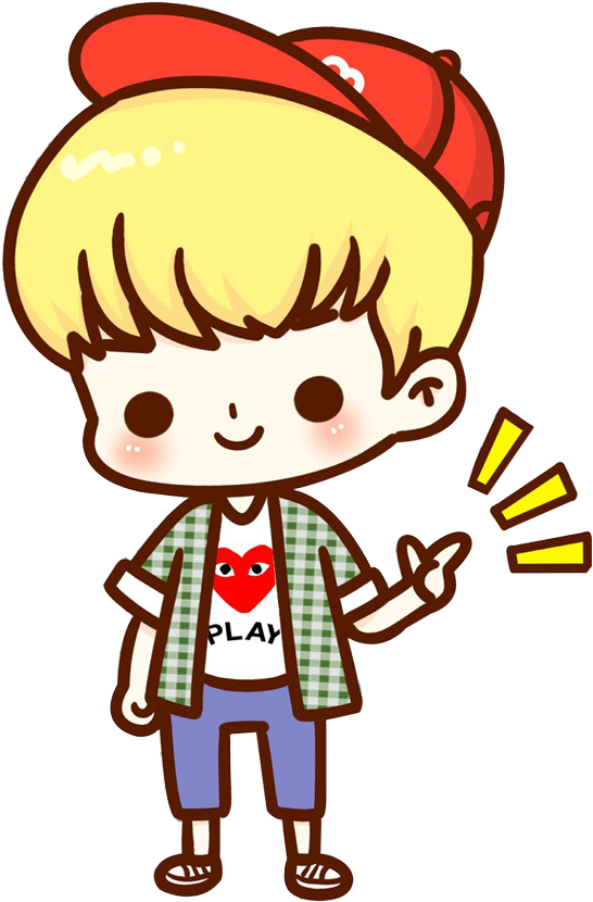 Cartoon Q-version Comics Illustration - 可愛 卡通 人物 男生 (800x1422)