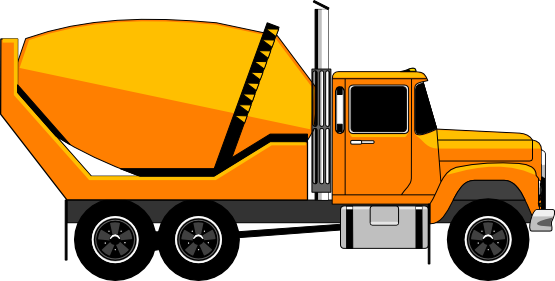 Construction Truck Clip Art - Truck (555x281)