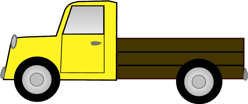 Pickup Truck Clipart Free Clipart Images Clipartix - Truck Clipart (891x394)