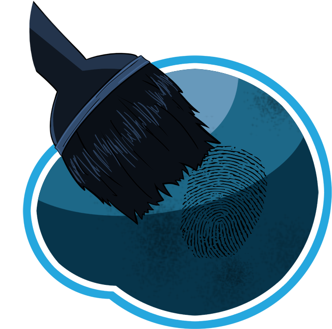 Mystery Clipart Fingerprint - Illustration (720x720)