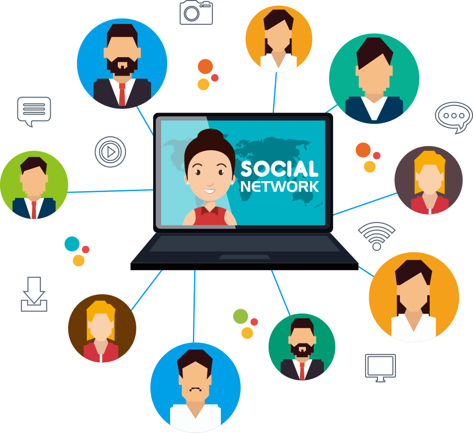 Vector Creative Computer Color - Computer (951x870)