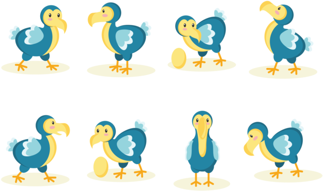 Dodo Clipart Cartoon - Clip Art (700x490)