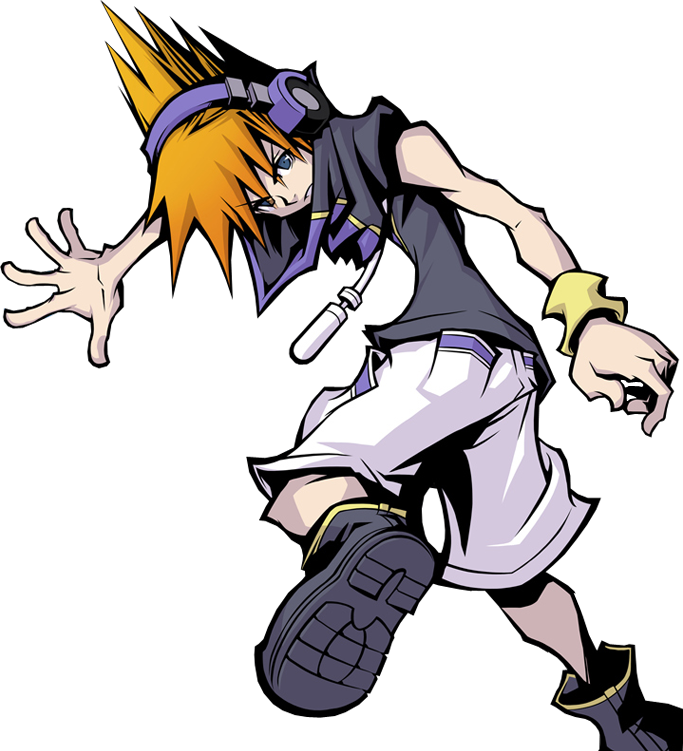 Sexy Anime Girl Art - World Ends With You Neku Png (683x751)