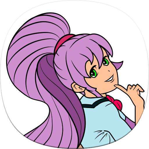 Hot Anime Girls Coloring Pages For Adults - Coloring Book Anime (512x512)