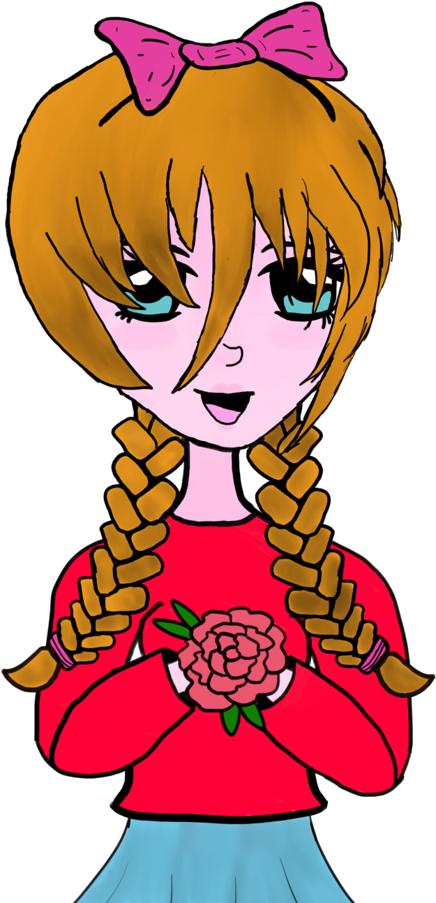 Innocent Anime Girl By Zoroark18 Innocent Anime Girl - Cartoon (1024x1536)