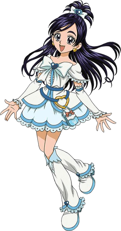 Manga Girl, Anime Girls, Anime Outfits, Futari Wa Pretty - Pretty Cure Max Heart Cure White (399x759)