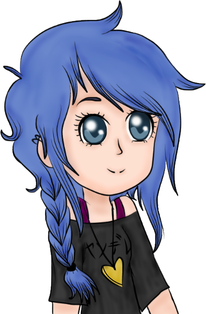 Unnamed Anime Girl By Askguingf - Cartoon (775x1031)