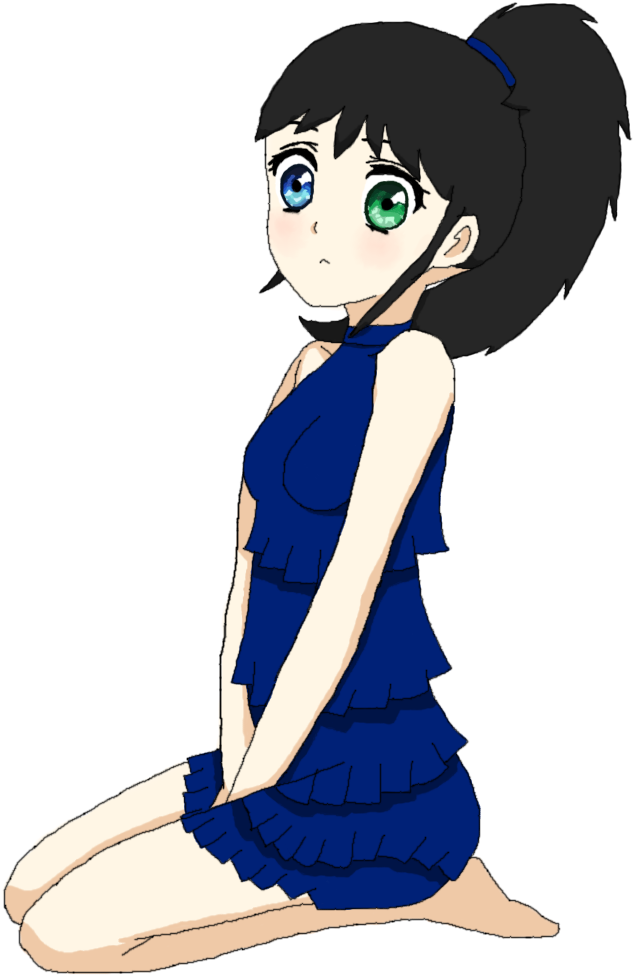 Anime Girl By Yuki-stern - Cartoon (738x1074)