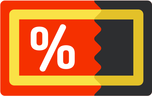 Discount Icon Parking Coupons For Kids - Coupon Icon Png (512x512)